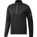 Mens Deboss Primegreen Quarter Zip Golf Pullover black-ha9120